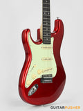 Tagima TG-500 S-Style Woodstock Series LEFT HAND - Candy Apple Red