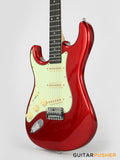 Tagima TG-500 S-Style Woodstock Series LEFT HAND - Candy Apple Red