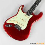 Tagima TG-500 S-Style Woodstock Series LEFT HAND - Candy Apple Red