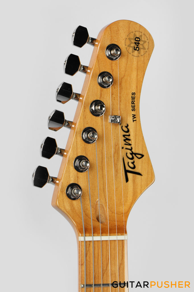 Tagima TG-540 HSS Stratocaster Woodstock Series - Vintage White ...