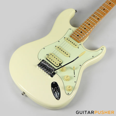 Tagima TG-540 HSS Stratocaster Woodstock Series - Vintage White ...