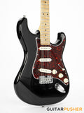 Tagima New T-635 Classic Series S Style Electric Guitar - Black (Maple Fingerboard/Tortoise Shell Pickguard)
