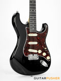 Tagima New T-635 Classic Series S Style Electric Guitar - Black (Rosewood Fingerboard/Tortoise Shell Pickguard)