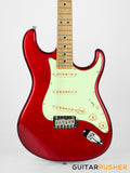 Tagima New T-635 Classic Series S Style Electric Guitar - Metallic Red (Maple Fingerboard/Mint Green Pickguard)