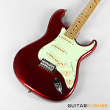 Tagima New T-635 Classic Series S Style Electric Guitar - Metallic Red (Maple Fingerboard/Mint Green Pickguard)