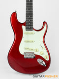 Tagima New T-635 Classic Series S Style Electric Guitar - Metallic Red (Rosewood Fingerboard/Mint Green Pickguard)