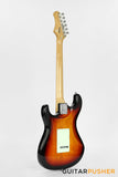 Tagima New T-635 Classic Series S Style Electric Guitar - Sunburst (Maple Fingerboard/Mint Green Pickguard)