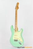 Tagima New T-635 Classic Series S Style Electric Guitar - Surf Green (Maple Fingerboard/Mint Green Pickguard)