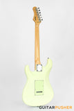 Tagima New T-635 Classic Series S Style Electric Guitar - Vintage White (Maple Fingerboard/Mint Green Pickguard)