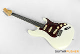 Tagima New T-635 Classic Series S Style Electric Guitar - Vintage White (Rosewood Fingerboard/Tortoise Shell Pickguard)