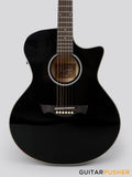 Tagima TW-29 EQ Medium Jumbo Acoustic-Electric Guitar - Black