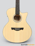 Tagima TW-29 EQ Medium Jumbo Acoustic-Electric Guitar - Natural