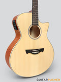 Tagima TW-29 EQ Medium Jumbo Acoustic-Electric Guitar - Natural