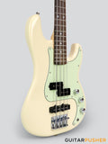 Tagima TW-65 Baby 30" Scale P+J Bass - White