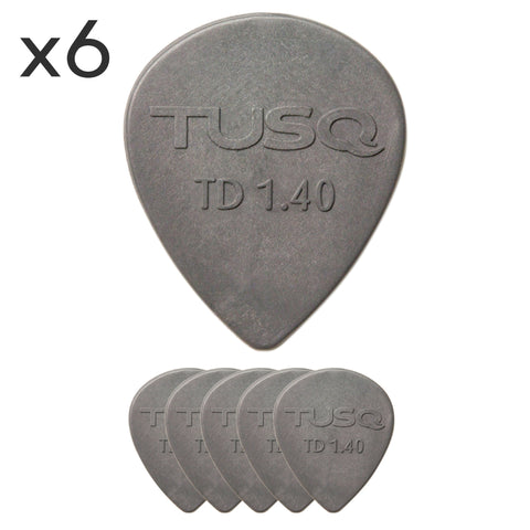 Graphtech TUSQ Tear Drop Pick 6 Pack - Deep