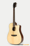 Tyma D-3C NSE (PG-50CE) Solid Top Dreadnought Acoustic-Electric Guitar with T-200 preamp