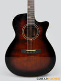 Tyma G-20 Solid Top Auditorium Acoustic-Electric Guitar Spruce/Rosewood - Brown Sunburst