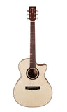 Tyma G-26E Solid Engelmann Spruce Top Koa Grand Auditorium Acoustic-Electric Guitar with T200 pickup