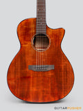 Tyma G-3 RSE Solid Mahogany Top All-Mahogany Grand Auditorium (Non-Cutaway) Acoustic-Electric Guitar with T-200 preamp