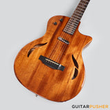 Tyma TE-1 Hollowbody Electric Guitar - Natural