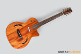 Tyma TE-1 Hollowbody Electric Guitar - Natural