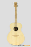 Tyma V-2FME Solid Top Acoustic Guitar Spruce/Maple with Pickup