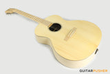 Tyma V-2FME Solid Top Acoustic Guitar Spruce/Maple with Pickup