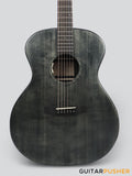 Tyma V-2ME Solid Top Auditorium Acoustic Guitar Spruce/Macassar Ebony with Pickup