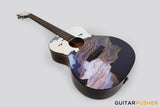 Tyma V-3 Ukiyoe Solid Top Auditorium Acoustic Guitar