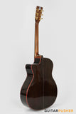 Tyma V-40E All-Solid Wood European Spruce Top Indian Rosewood Grand Auditorium Acoustic-Electric Guitar with T-200 preamp