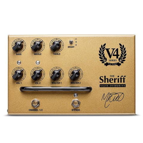 Victory Amps V4 The Sheriff Two-Mode All-Tube Preamp Pedal - GuitarPusher