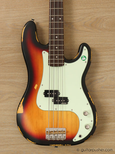 Vintage Icon V4 PB Bass - Vintage Sunburst – GuitarPusher