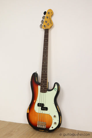Vintage Icon V4 PB Bass - Vintage Sunburst – GuitarPusher