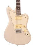 Vintage V65H Reissued Hard Tail Jazzmaster (Blonde) - GuitarPusher