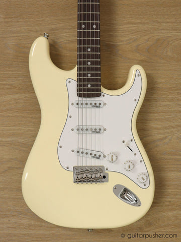 Vintage V6 S Style Reissue Electric Guitar Vintage White