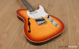 Vintage V72 Custom Spec Hardtail Semi-Hollow Telecaster - GuitarPusher