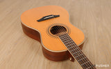 Vintage V880N Solid Top 00 Parlor Acoustic Guitar - GuitarPusher