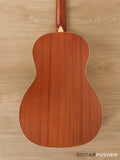 Vintage V880N Solid Top 00 Parlor Acoustic Guitar - GuitarPusher