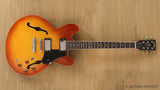 Vintage VSA500 Reissued Semi-Hollow Electric Guitar - GuitarPusher