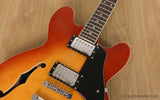 Vintage VSA500 Reissued Semi-Hollow Electric Guitar - GuitarPusher