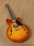 Vintage VSA500 Reissued Semi-Hollow Electric Guitar - GuitarPusher