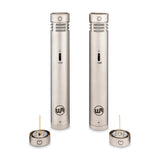 Warm Audio WA-84 Pair Small Diaphragm Condenser Microphone - Premium Stereo Package (comes with additional capsule for omni micing)