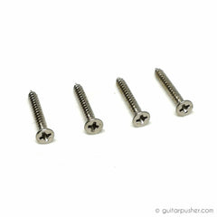 WD Humbucker Mounting Ring Screw #2 5/8in (4 pcs) - GuitarPusher