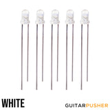 WD 3mm, Water Clear, High Brightness, LED Light (5 pcs.)