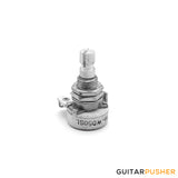 Alpha 50k MINI  Potentiometer 8mm Hole, Metric, 18 Spline Coarse Solid Shaft, High Torque 3/8 inch