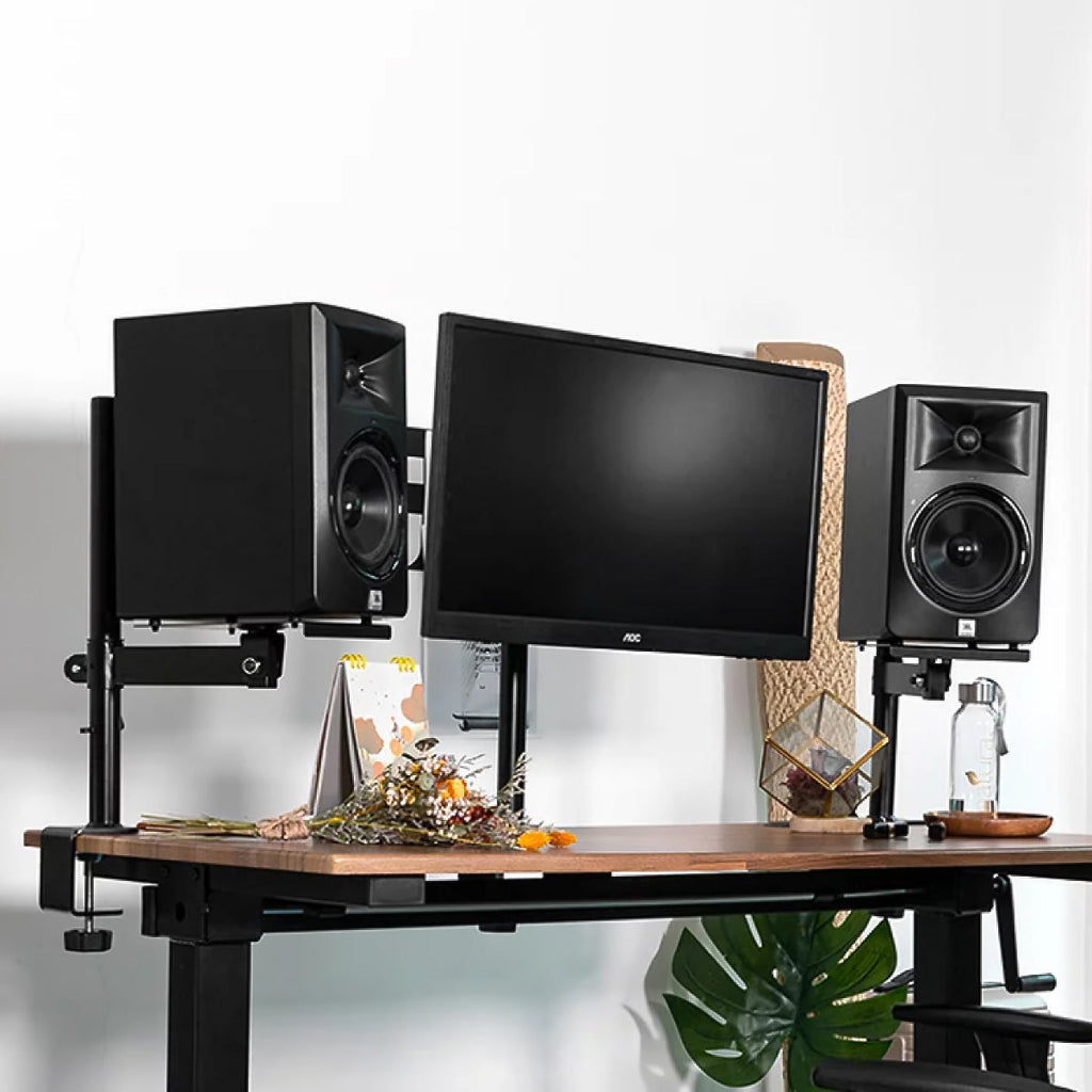 Wavebone Gemini Clamp-On Design Studio Monitor Stand (2pcs.) – GuitarPusher