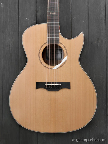 Baton Rouge X6C/AC Andrew Foy Signature Grand Auditorium Cedar - No Pickup - GuitarPusher