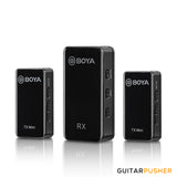 BOYA BY-XM6-S2 MINI Ultracompact 2.4GHz Dual-Channel Wireless Microphone System