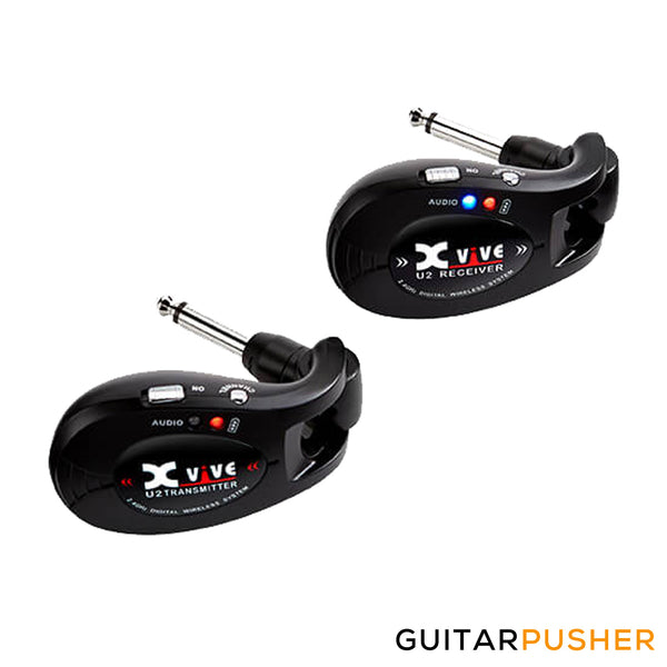 Xvive Audio U2 Digital Wireless Guitar System - Black – GuitarPusher