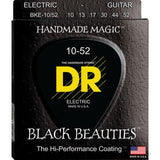 DR Black Beauties Coated Electric Guitar Strings Heavy Bottom - GuitarPusher
